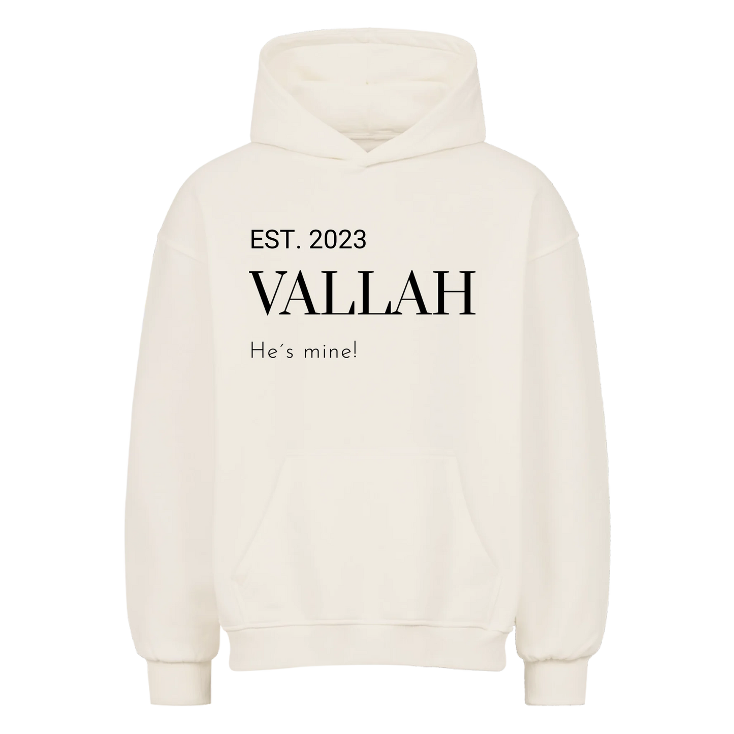 VALLAH HE´S MINE personalisiertes Design
