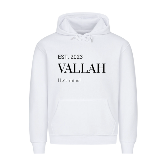 VALLAH HE´S MINE personalisiertes Design