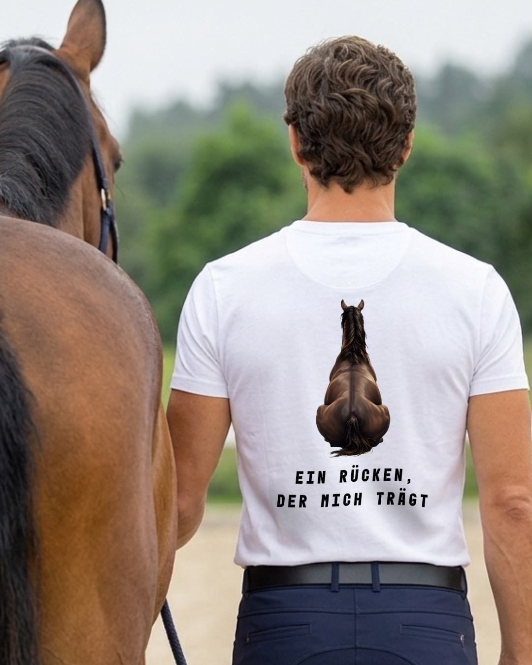 RÜCKEN, DER MICH TRÄGT T-Shirt